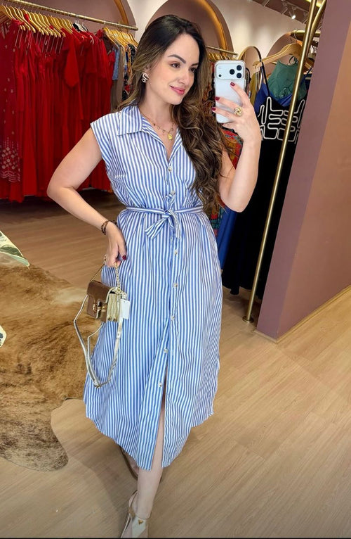 Vestido Listras